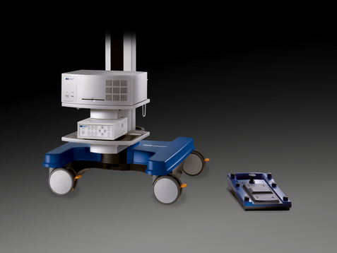 Hi-R NEO 900 microscope - Carrying system and foot pedals